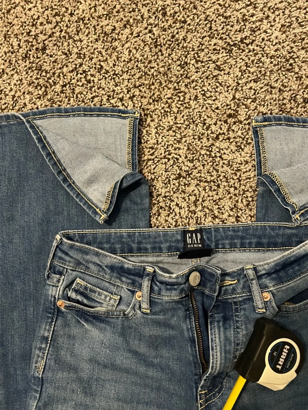 GAP ’70s Flare Jeans Size 14 Medium Wash‎ Bootcut Retro Denim